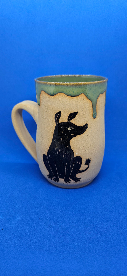 Siggy Ceramics - Shadow Pig Mug #1