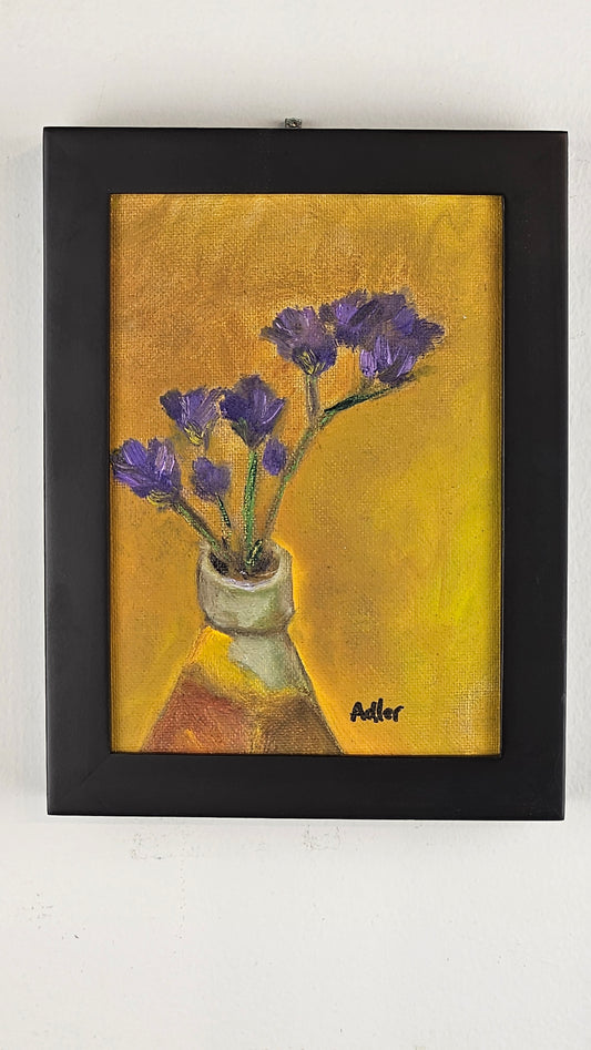 Susan Adler - Golden Spring - 6"x8" Oil