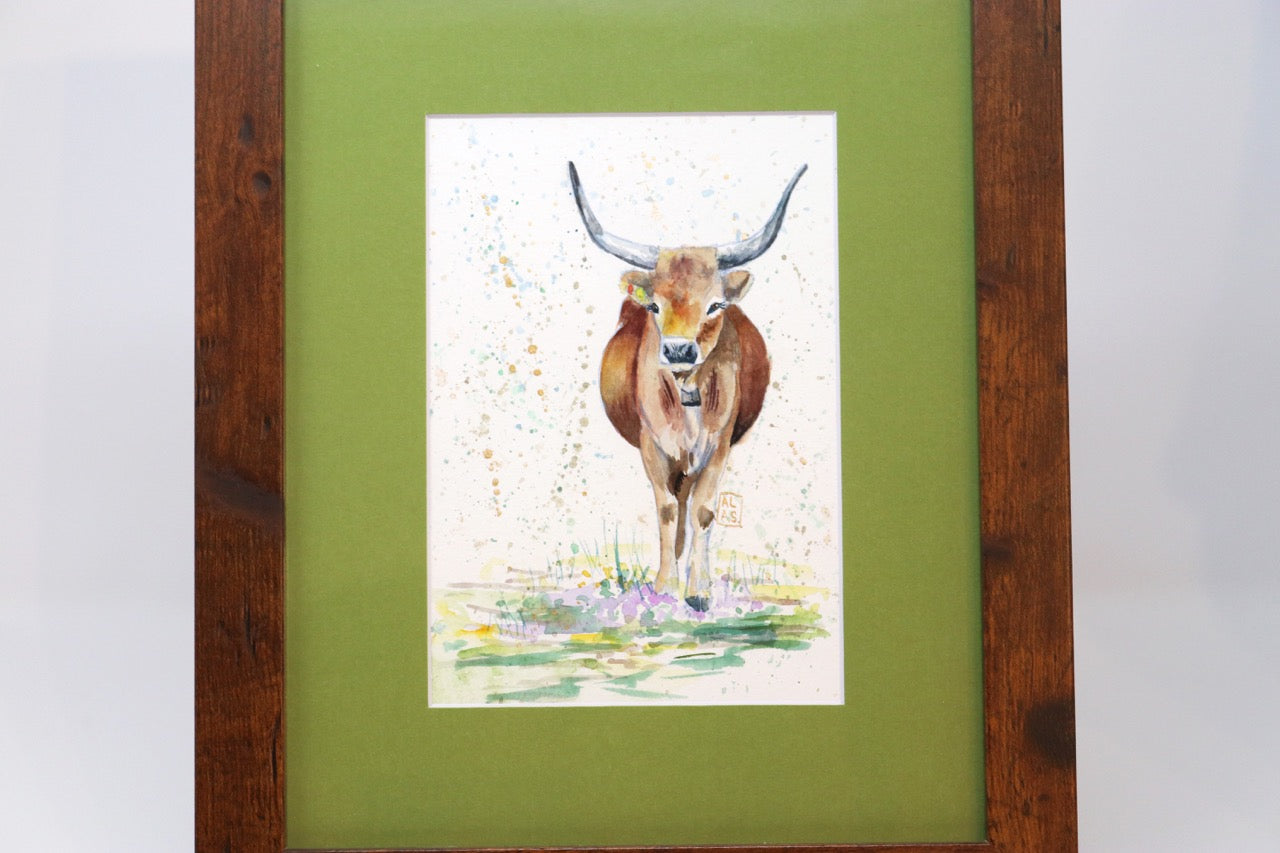 Amanda Bolduc - Cow Gouache