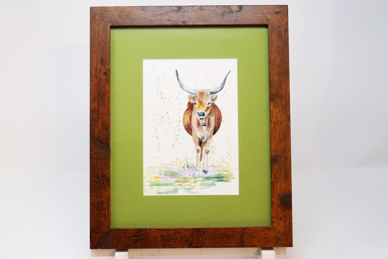Amanda Bolduc - Cow Gouache