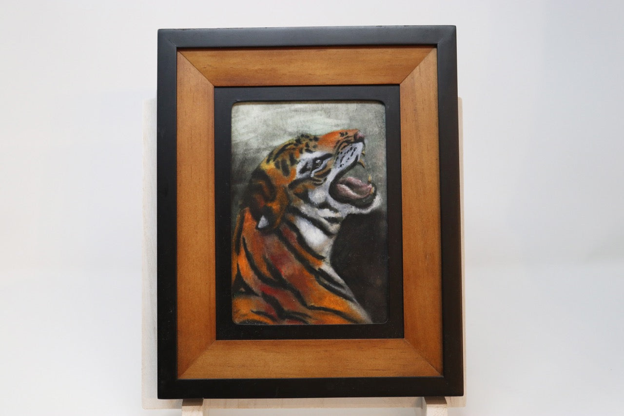 Amanda Bolduc - Tiger Watercolor & Pastel