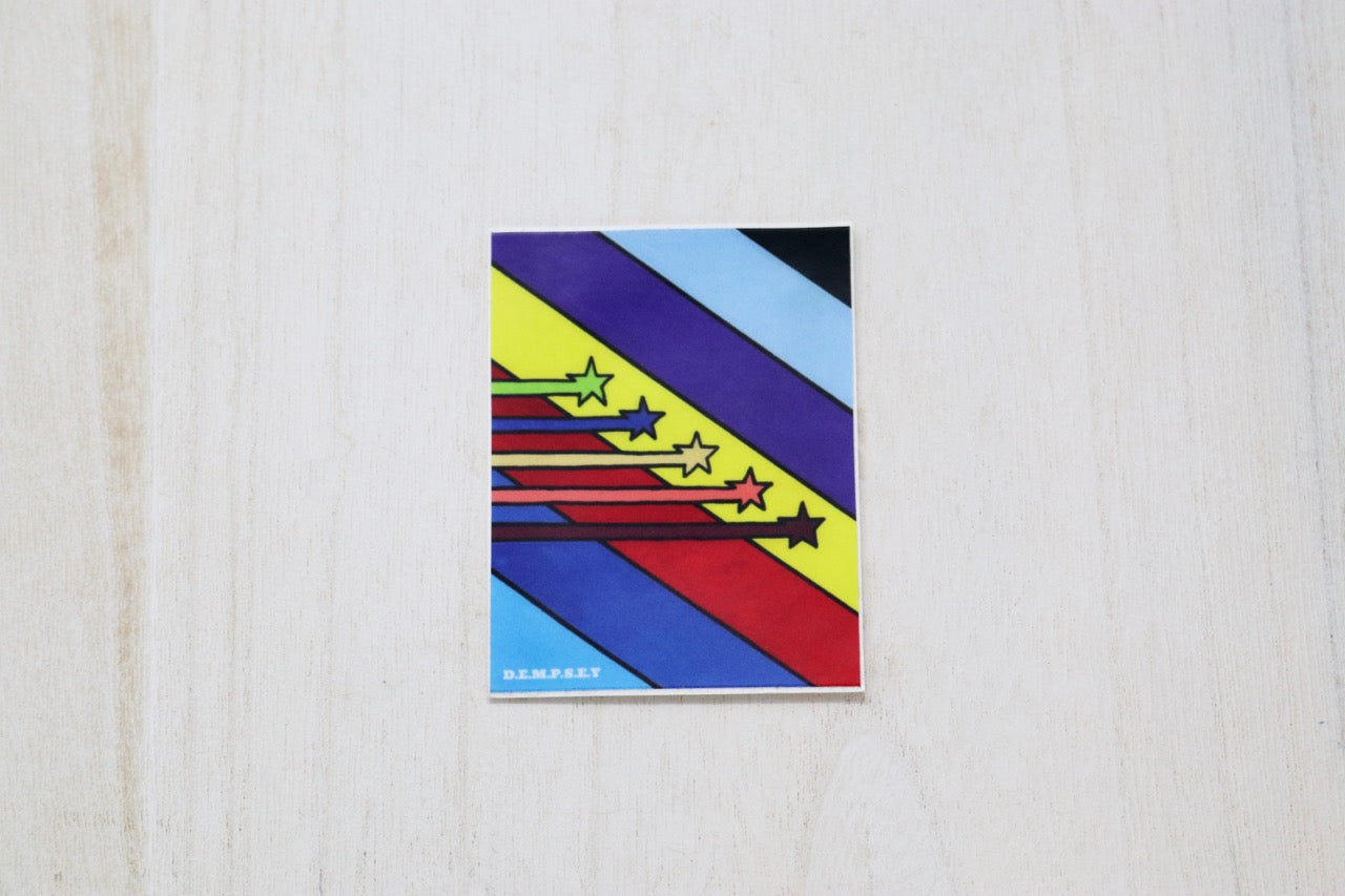 Dempsey - Stars & Stripes Sticker