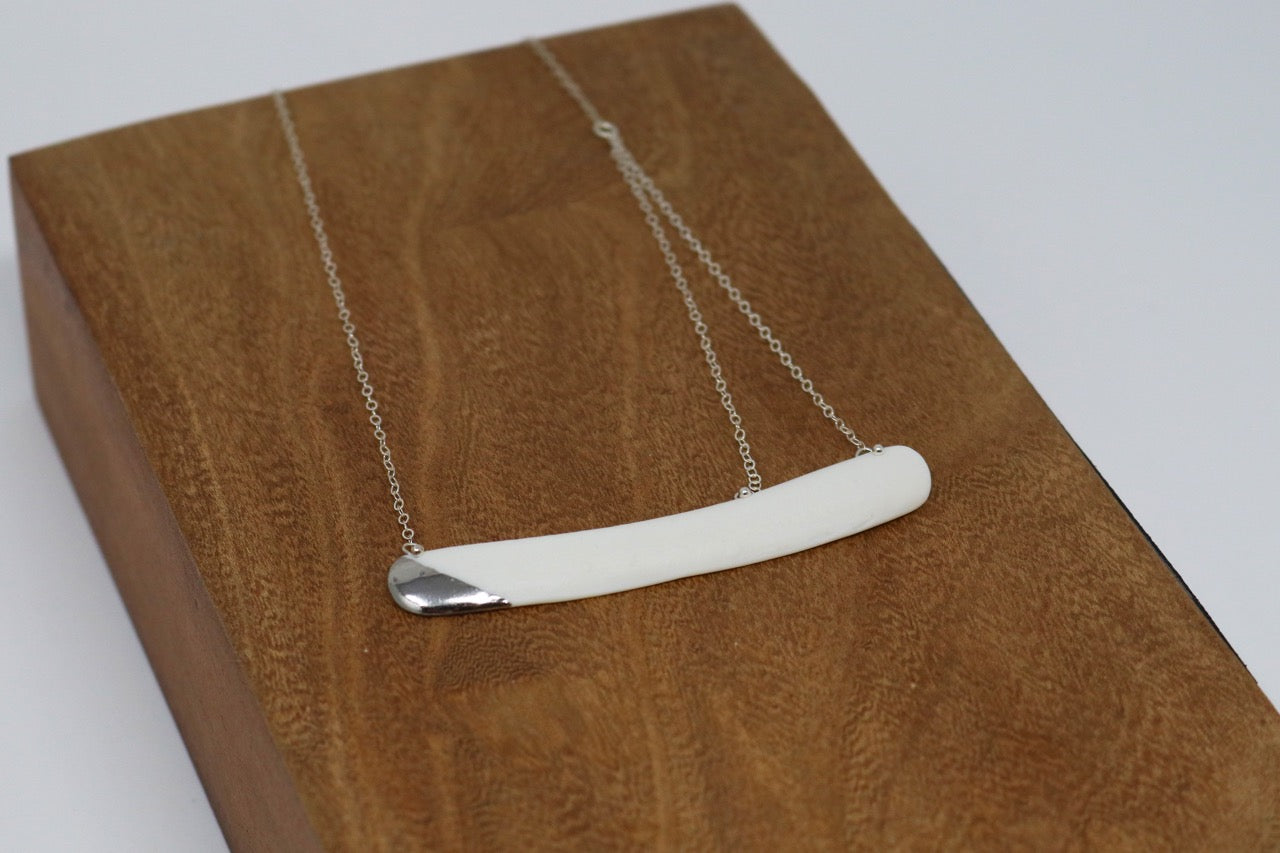 WS - Katy Taylor - Razor clam necklace - KT121