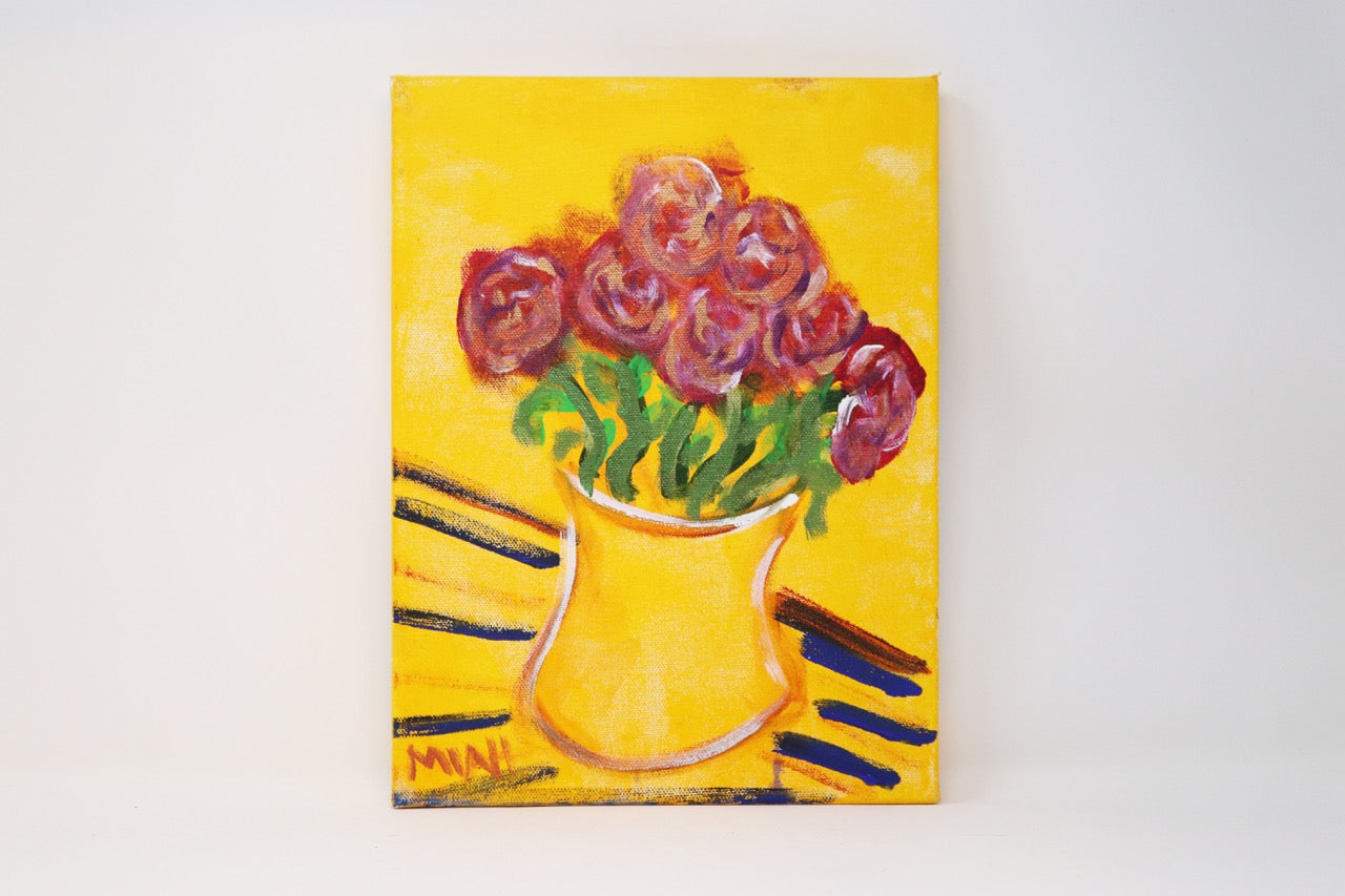 MIAH Nate Johnson - "Fluers" - 9"x12"