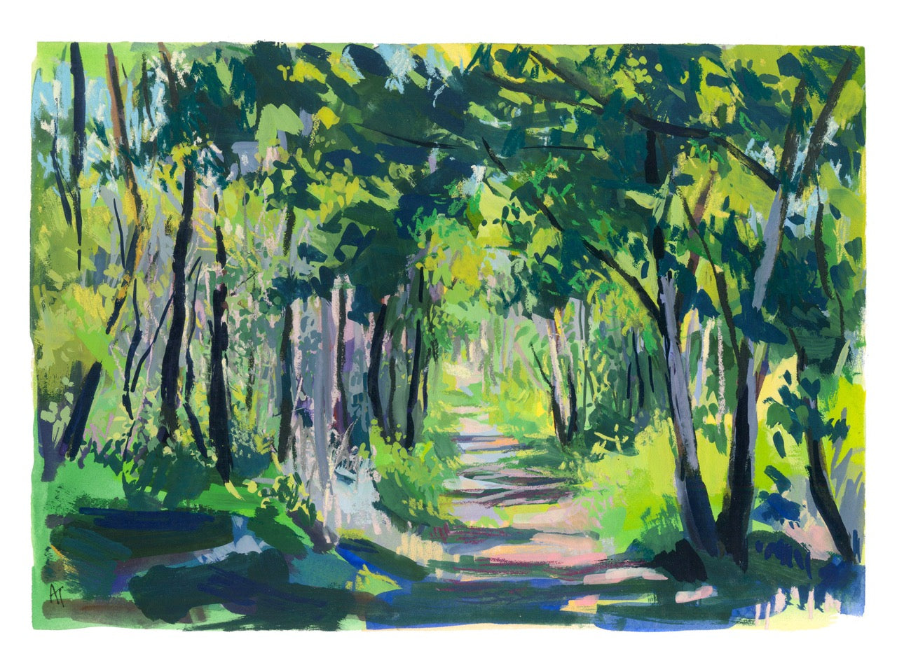 WS Anne Tochka - 9 x 12 - Giclee Print