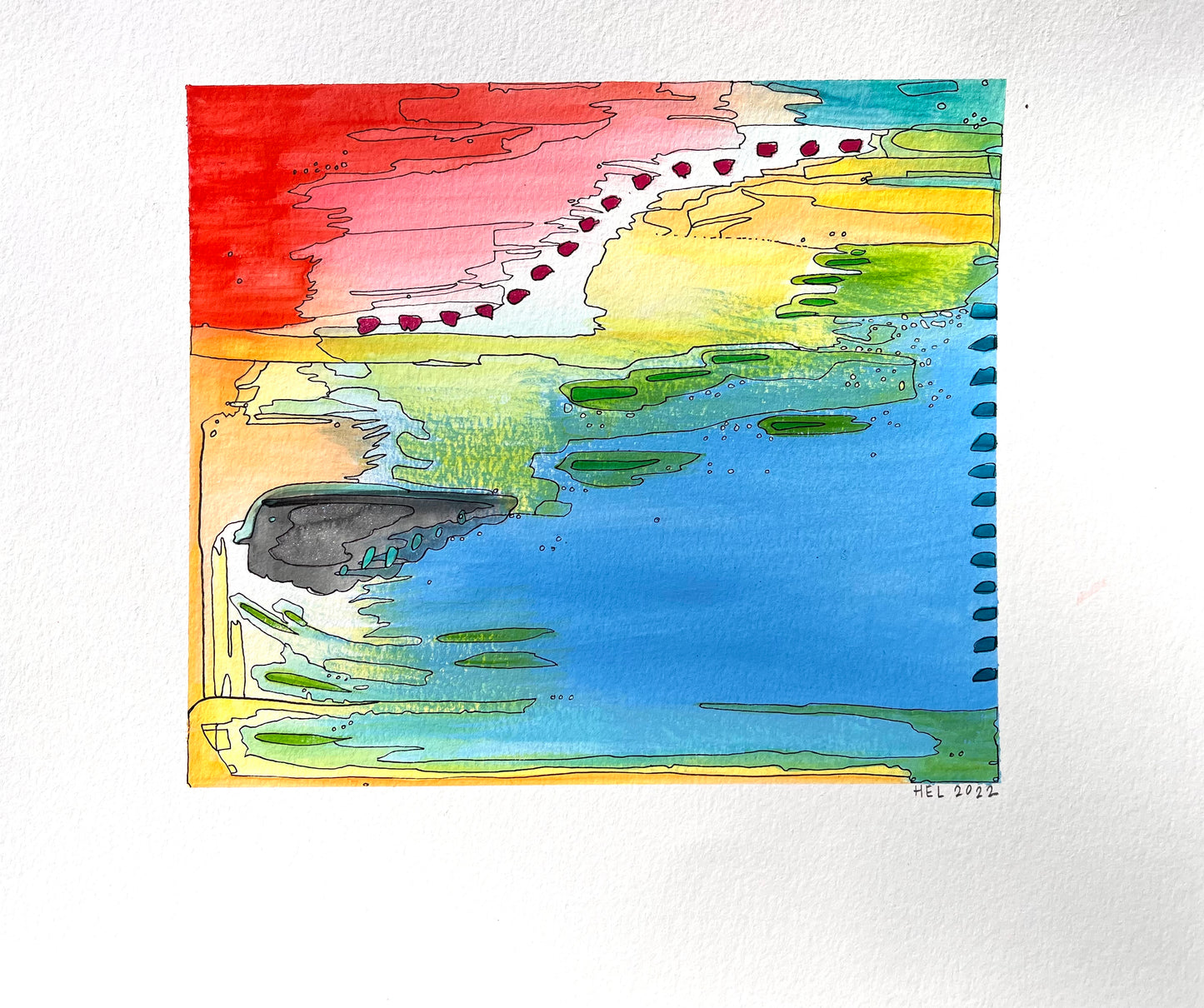 Hilary Emerson Lay - Medium Original Painting