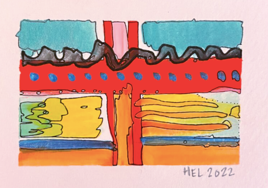 Hilary Emerson Lay - Teenies Original Painting