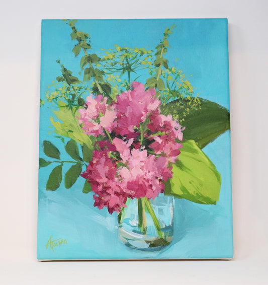 Anne Tochka Studio - "Floral with Hydrangeas No.4"
