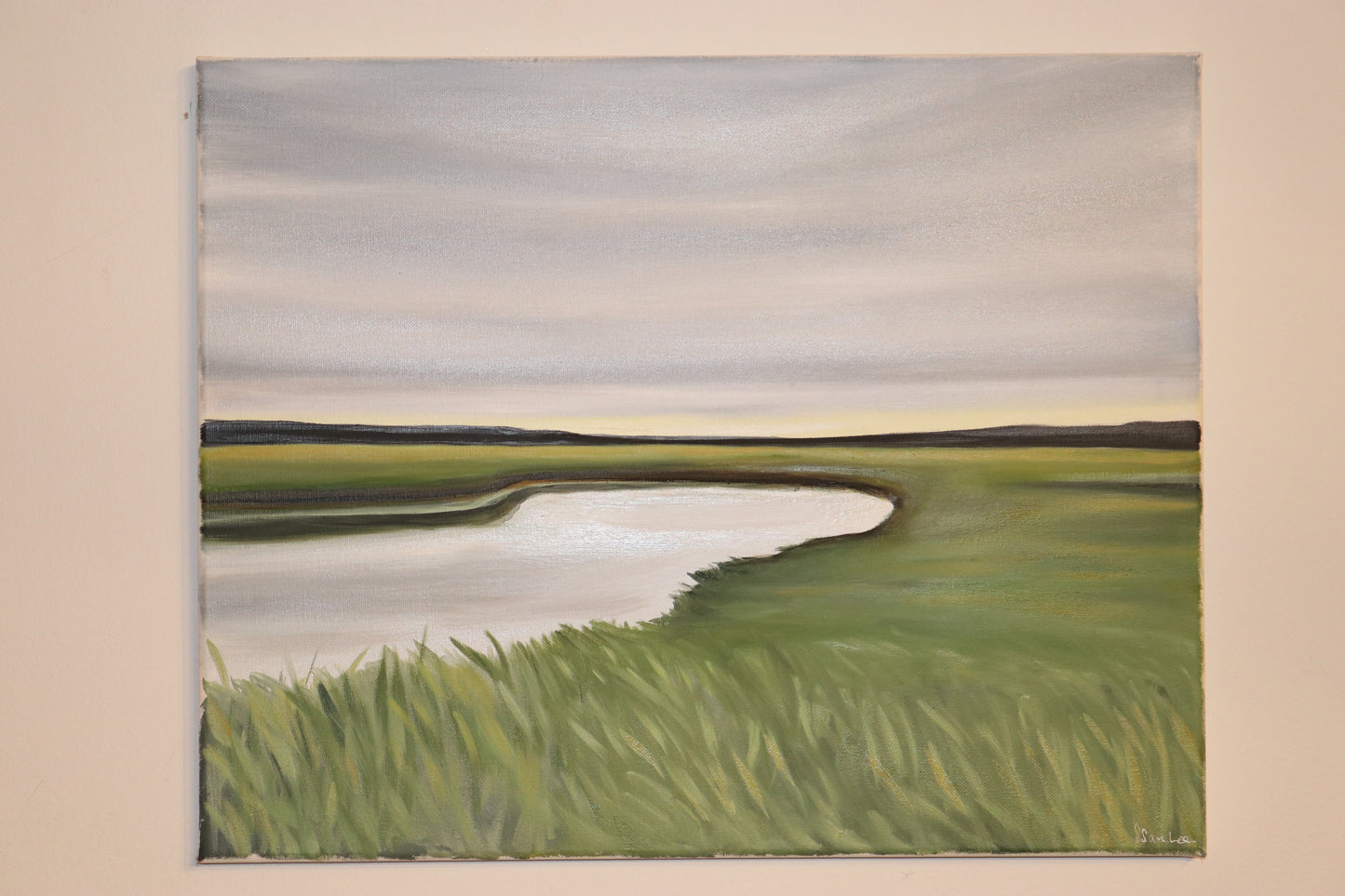 Sam Lee - "Ridgevale Marsh" - 16x20 Oil
