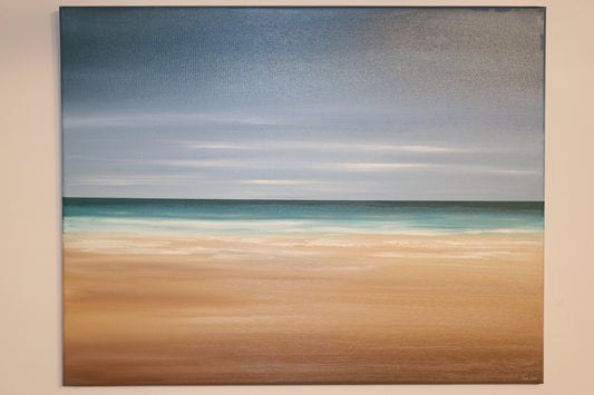 Sam Lee - "Nauset Beach Bliss" - 28x22 Oil Painting