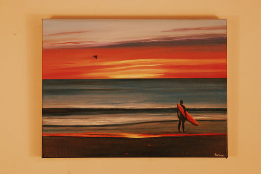 Sam Lee - "Nauset Sunrise" - 12x16 Oil