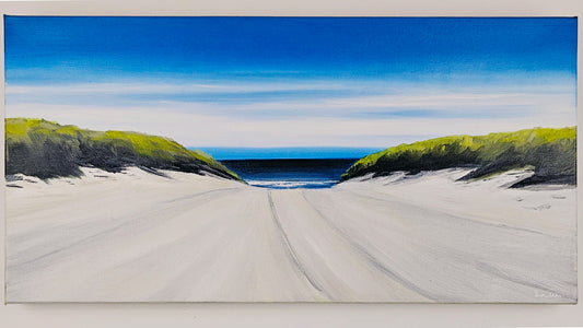 Sam Lee - "Drive to Outer" - 10x20 Oil