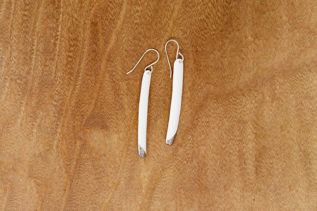 Katy Taylor - Mini Razor Clam Earrings - KT124