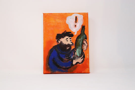 MIAH Nate Johnson - "Herge" 8"x6"