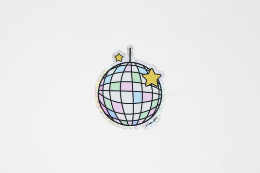 WS Boho & Glitz - Disco Ball Sticker
