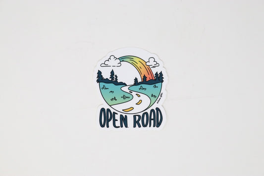 WS Boho & Glitz - Open Road Sticker
