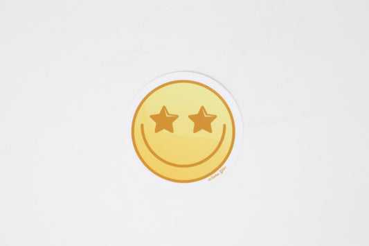 WS Boho & Glitz - Happy Face Sticker