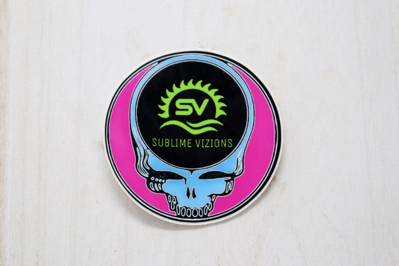 Sublime Vizions - Stealie Skull Sticker
