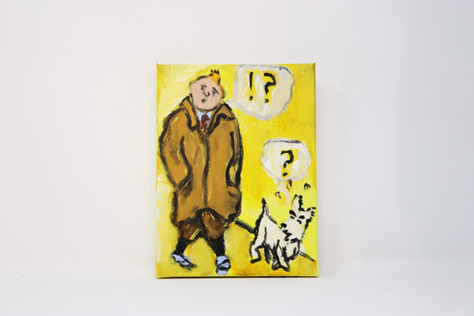 MIAH Nate Johnson - "Herge #2" 8"x6"