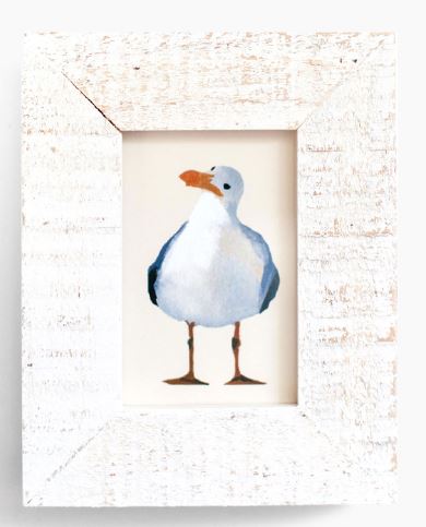 Anne Tochka - Seagull Framed Giclee' Print