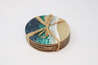 Sea Lion Studio - Resin Coaster Set