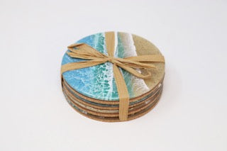 Sea Lion Studio - Resin Coaster Set